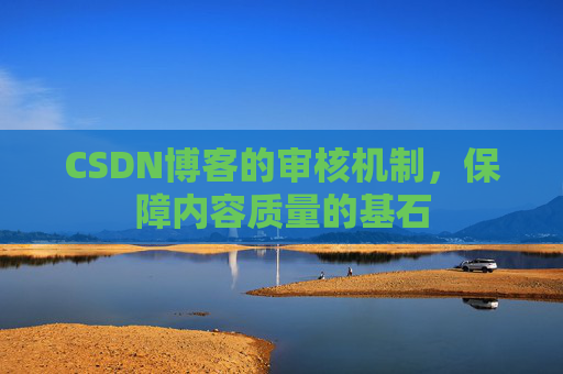 CSDN博客的审核机制,保障内容质量的基石